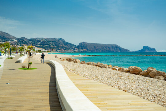 Altea beach, Costa Blanca, Spain	