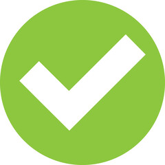 Green check mark icon