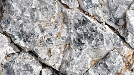 Texture and seamless background of white granite stone