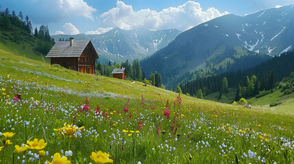 Lovely romanian mountains