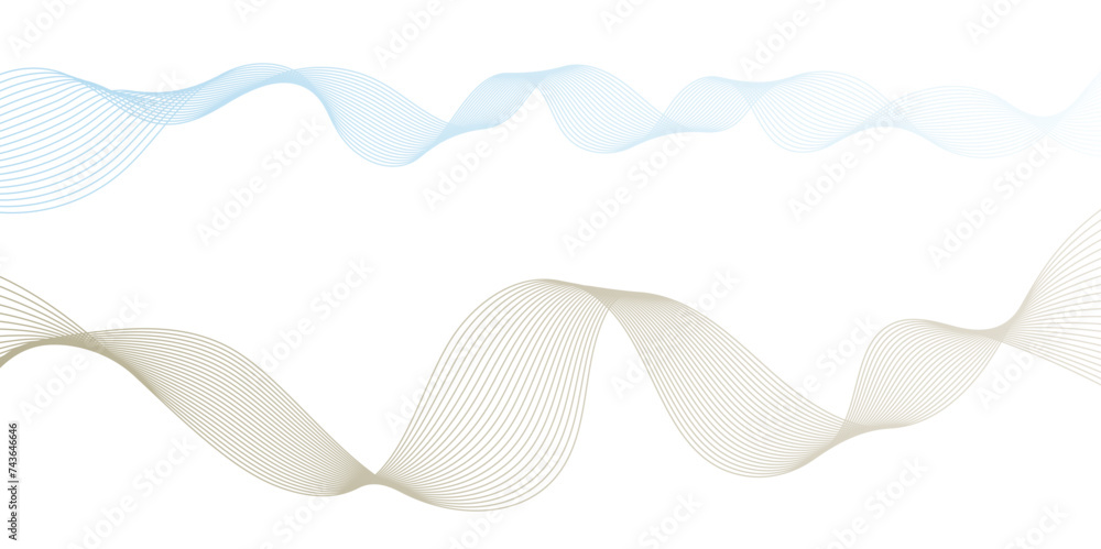 Poster abstract colorful smooth blend technology wave lines element swoosh speed wave lines modern stream b