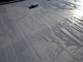 Waterproofing foils based on PVC-P reinforced with UV-resistant polyester mesh can be exposed...