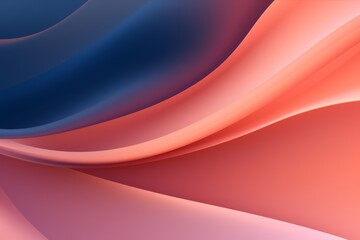Rose Gold to Slate Blue abstract fluid gradient design, curved wave in motion background for banner, wallpaper, poster, template, flier and cover