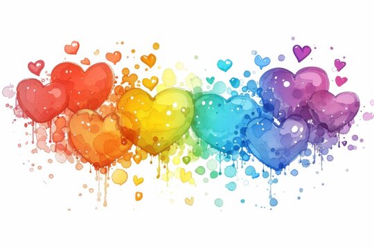 LGBTQ Pride bisexual. Rainbow pridesome colorful unsystematic diversity Flag. Gradient motley colored paradoxical LGBT rights parade festival splendor pride community equality