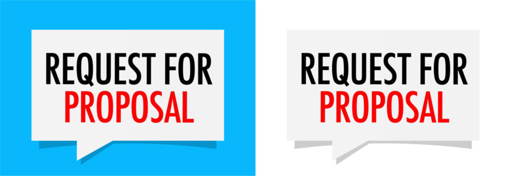 Request for proposal