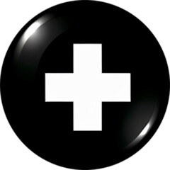 Obraz premium Emergency, hospital mark, black mark, cross mark, hospital, hospital icon, black cross, hospital mark, hospital picture, pharmacy picture, pharmacy mark, cross icon
