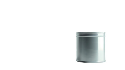 Captured in a Tin Can, on transparent background, PNG format