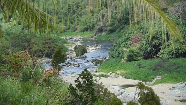 Nouvelle-Cal&eacute;donie, paysages de la route Kon&eacute;-Tiwaka