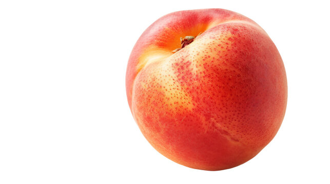 Presence of Peach on Transparent Background