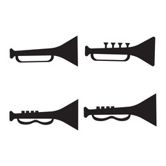 trumpet logo - obrazy, fototapety, plakaty
