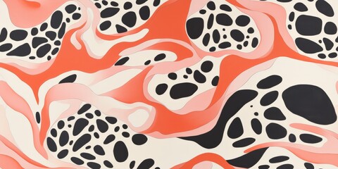 Fototapeta premium Abstract geometric seamless pattern with vibrant textures, creative wallpaper. 