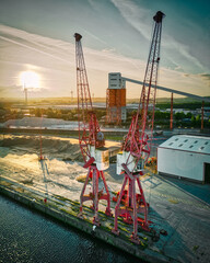 Dock cranes, Avonmouth