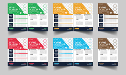 Event Business Conference layout template. Product Catalogue & modern a4 product catalog design template, Minimalist product brochure template design, flyer, corporate flyer, business flyer, catalog - obrazy, fototapety, plakaty