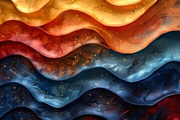 abstract background of waves, abstract fractal background, Mesmerizing Abstract Wave Background, Abstract Waves Unleashed in Background, Vibrant Fractal Background,  