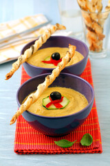 Ratatouille cream.