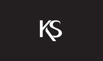 KS, SK , K , S , Abstract Letters Logo Monogram