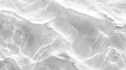 Gardinen white wave abstract or rippled water texture background © Lucky Ai