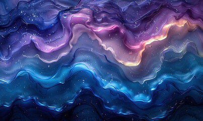 Abstract blue and purple background. Created with Ai