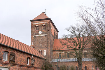 Romanesque church of St. Nicholas in Sandau, Altmark, Saxony-Anhalt, Germany