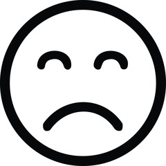 Emoji icon. Emoticon. Emotion. Face Gestures. Social Media. Crying, Sad, Angry, shocked facial expression. - obrazy, fototapety, plakaty