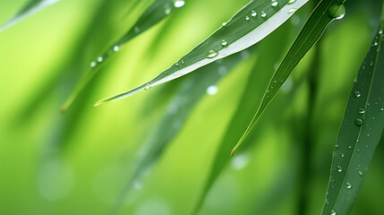 Green bamboo leaves pictures

