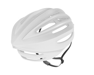 Bicycle helmet isolated on background. 3d rendering - illustration