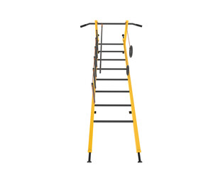 Gym equipment isolated on background. 3d rendering - illustration