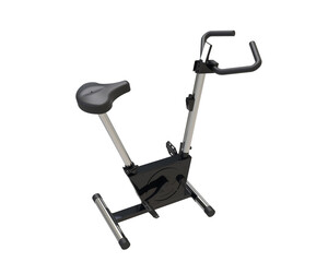 Magnetic bike isolated on background. 3d rendering - illustration