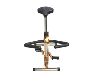 Magnetic bike isolated on background. 3d rendering - illustration