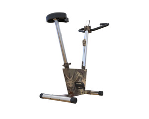 Magnetic bike isolated on background. 3d rendering - illustration