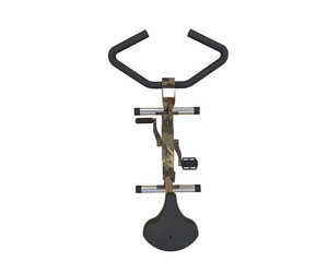 Magnetic bike isolated on background. 3d rendering - illustration