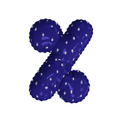 3D doodle polka dot pattern helium balloon percentage