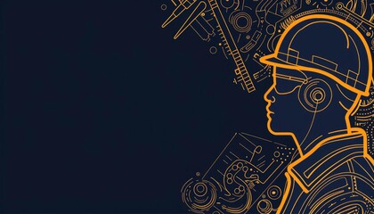 Labor Day Background, Banner