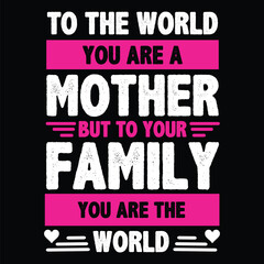 mom t-shirt design, mother's day t-shirt design