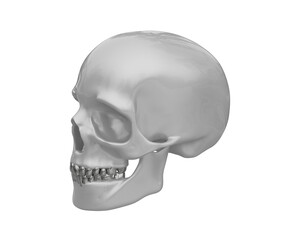 Stethoscope isolated on background. 3d rendering - illustration