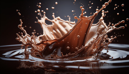 chocolate splash. 