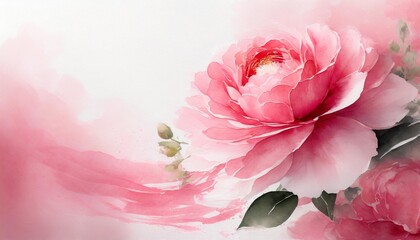 water color pink white background used as a background in the wedding and other tasks