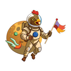 chicken space explorer