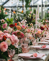 wedding table setting