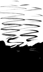 Abstract monochrome background