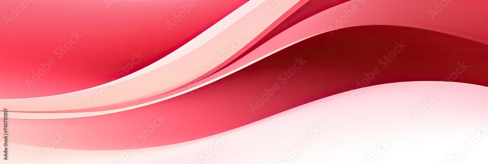 Poster a vibrant blend of red and white hues intertwine in a graceful, curving pattern. the colors form a h