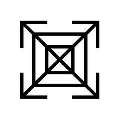 Vector Transparent Abstract Shape Object 