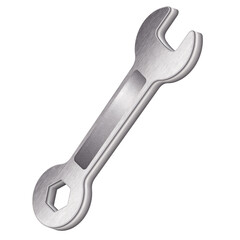 CHAVE COMBINADA 3D REALISTA