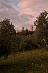 Fototapeta na wymiar Assisi in the province of Perugia, Umbria
