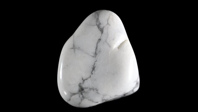 Howlite tumblestone - Calcium Boro-silicate Hydroxide