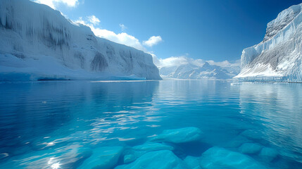 Icy Serenity: Exploring Glacier Lagoon in Winter