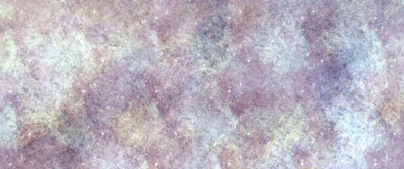 Pastel background, abstraction. Galaxy with stars