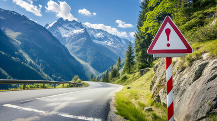 Attention: Mountainous Route - Exercise Caution!
