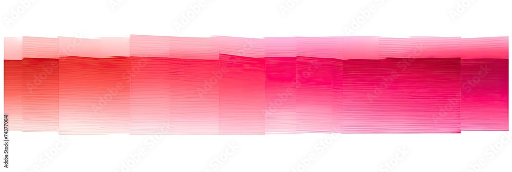Poster A vibrant swirl of red and pink blending into a serene white background, creating a harmonious and enchanting contrast