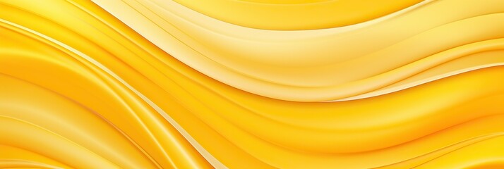 Abstract yellow background with wavy lines dancing in harmony, creating a dynamic and vibrant composition
